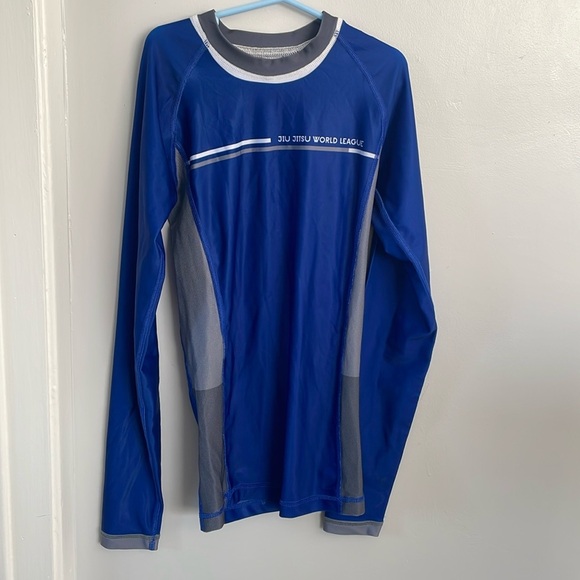 Jiu Jitsu World League rash guard youth L - Picture 1 of 5